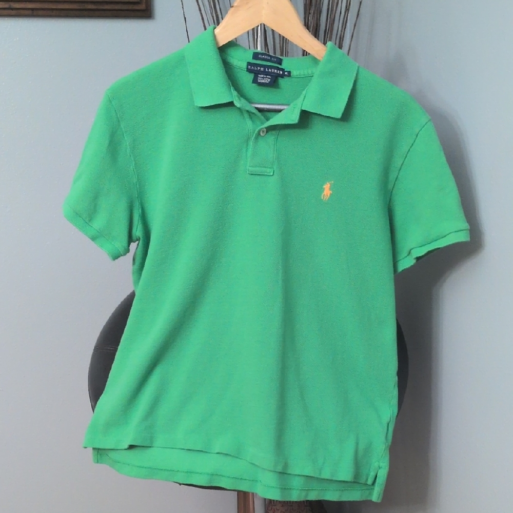 Ralph Lauren Kids Green Polo Shirt